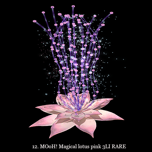 12. MOoH! Magical lotus pink 3LI RARE