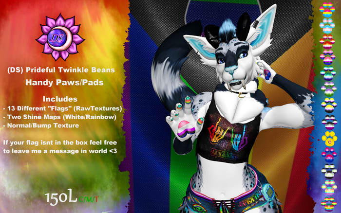(DS) Prideful Twinkle Beans (HandypawPads) Kit