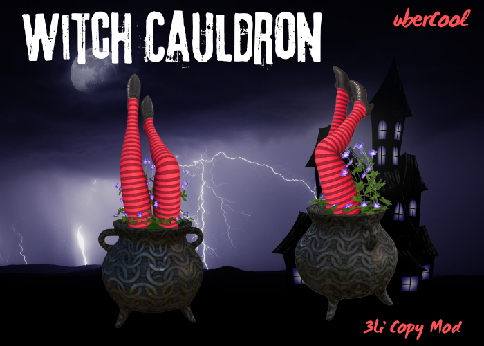 *uC* Witch Garden Cauldron