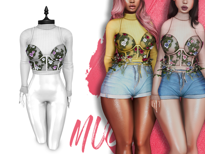 Mug - Rosa Sweater - White