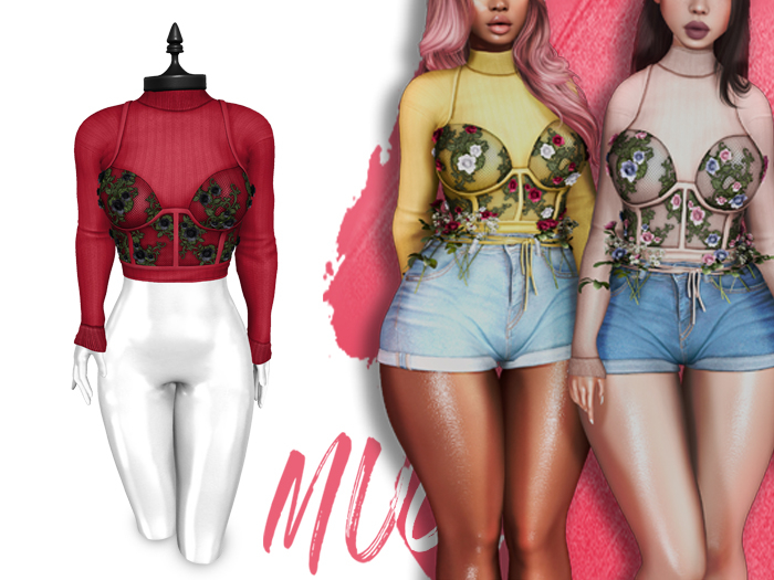Mug - Rosa Sweater - Red