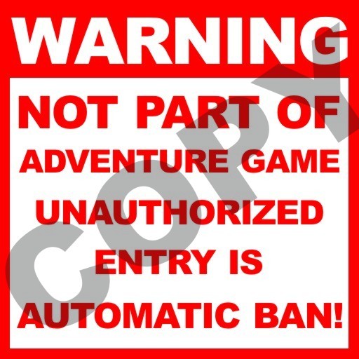 Warning No Entry or BAN Sign