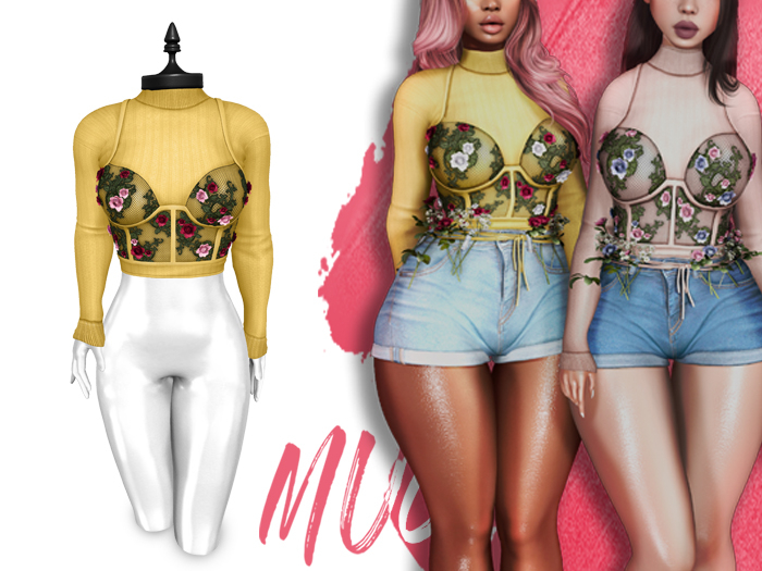Mug - Rosa Sweater - Mustard