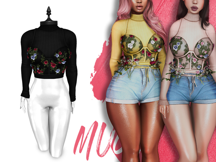 Mug - Rosa Sweater - Black