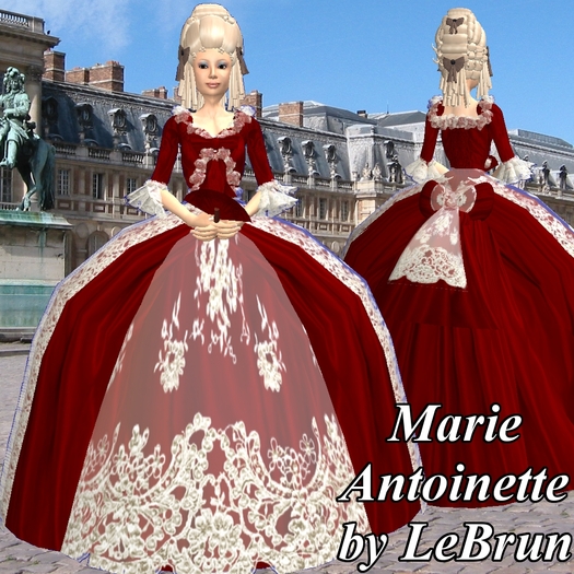 HoA MA by LeBrun (red/white lace)