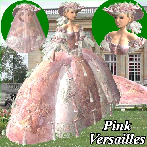 HoA Pink Versailles Rococo Gown