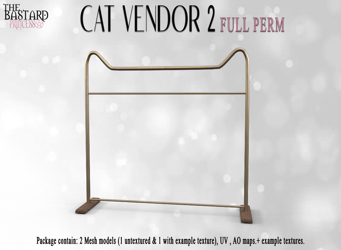 The Bastard Princess - Cat Vendor Railing 2 Full Perm