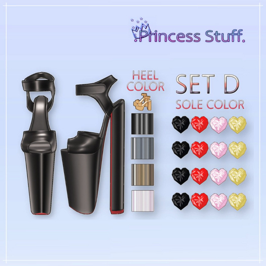 .Princess Stuff. [High Plateau Heels] [TYP D SET]