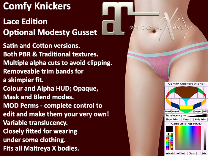 Comfy Knickers Lace Edition DEMO
