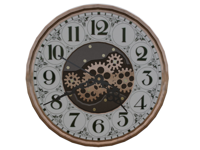 Steampunk Wallclock