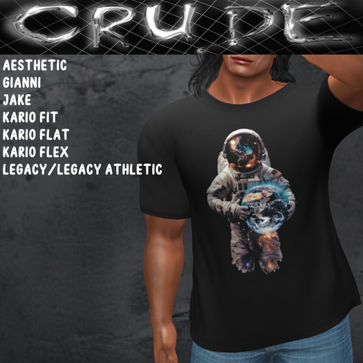Astronaut Holding Earth 01 Men's T-Shirt (MCT)  <Wear Me>