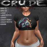 Astronaut Holding Earth 02 Women's Crop Top (WTS) <Wear Me>