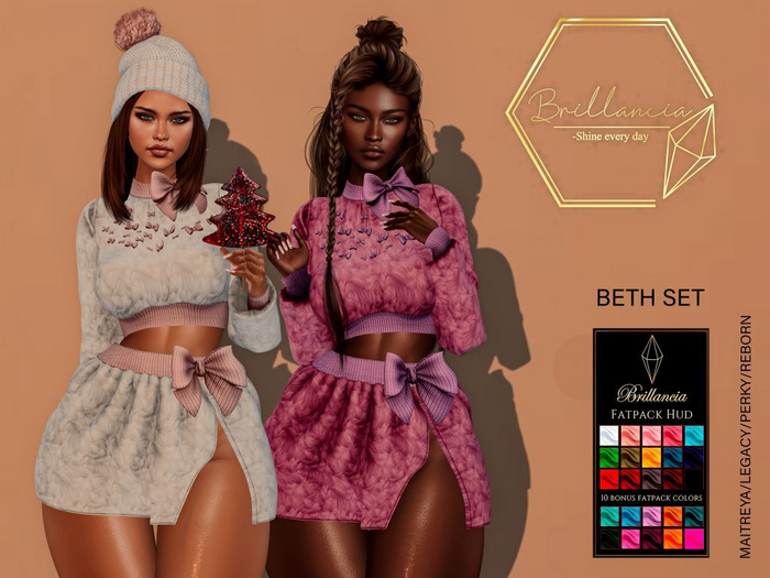 *BRILLANCIA* - Set Beth  SKIRT FATPACK