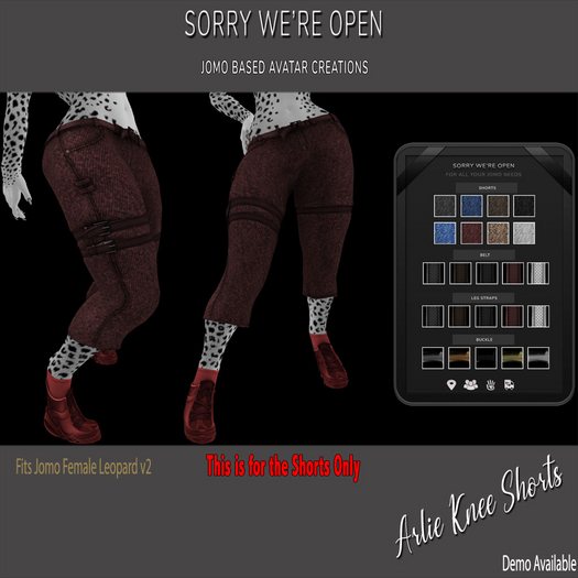 SWO ARLIE SHORTS FOR JOMO F LEOPARD V2