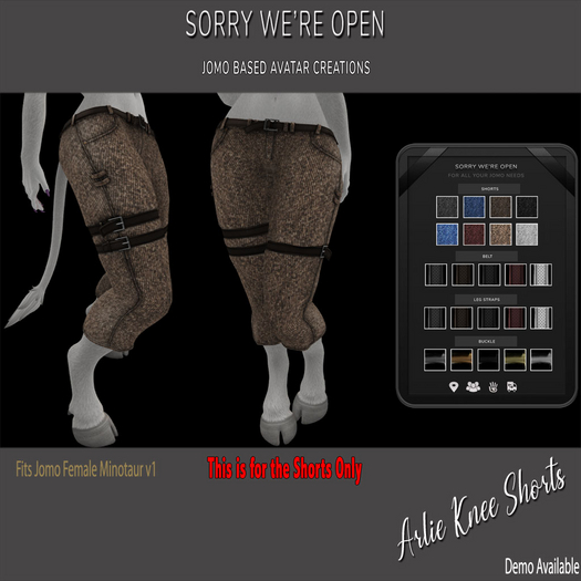 SWO ARLIE SHORTS FOR JOMO F MINOTAUR V1
