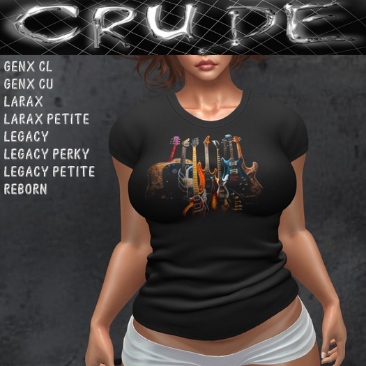 Guitar Stack Women's T-Shirt (WTL)  <Wear Me>