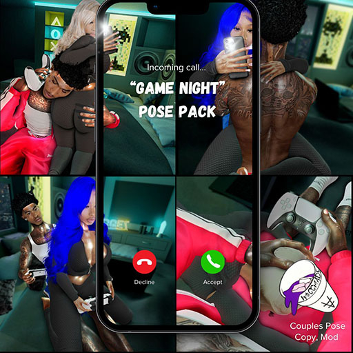Game Night Couple Pose Pack