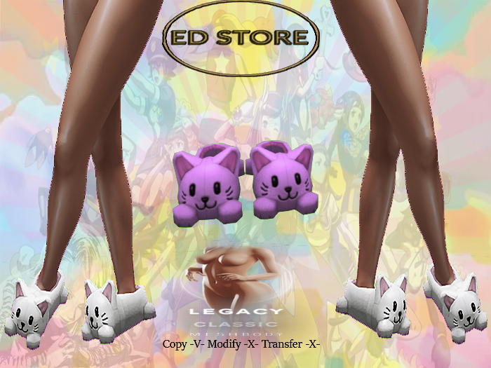 EDStore -House slipper- Edition Kitty Style - Pink - (Legacy)