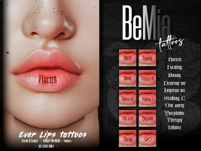 BeMia. Ever tattoos