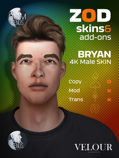ZOD_GENUS 4K Skin Bryan [FATPACK]