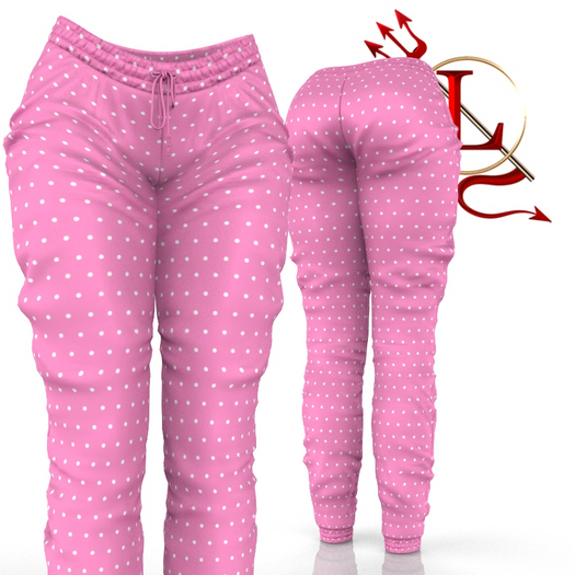 Pink Casual Pants LaraX