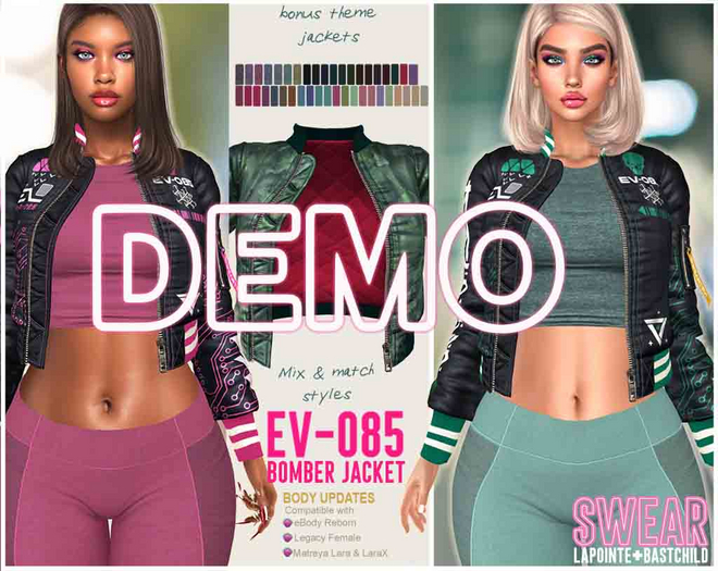 Bomber Jacket - EV085W Fatpack DEMO