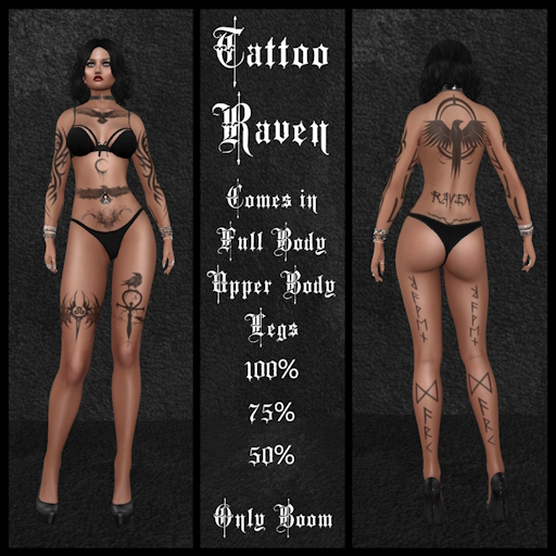 Tattoo Raven