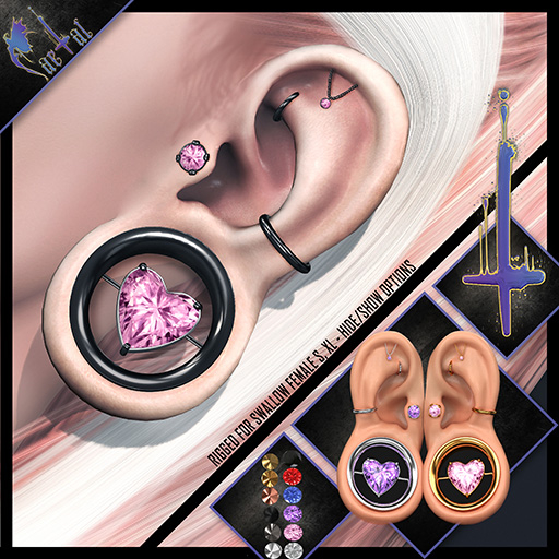 FaeTal- Ear 16 - Swallow S & XL  Female