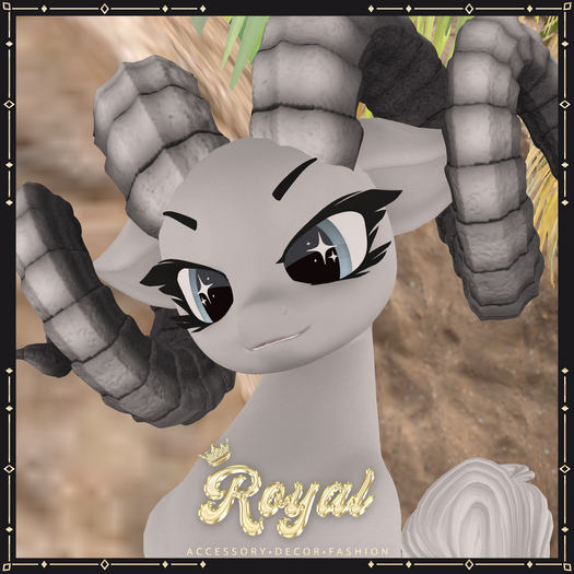Royal. Horns [Unrigged + Rigged]