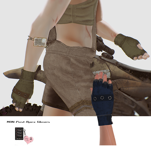 [MDN]-Post-Apex Gloves Navy(Add me)