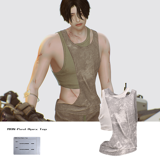 [MDN]-Post-Apex Top White(Add me)