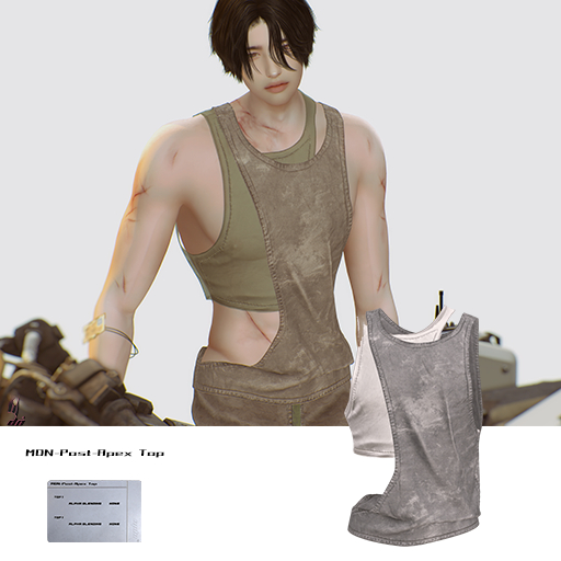 [MDN]-Post-Apex Top Grey(Add me)