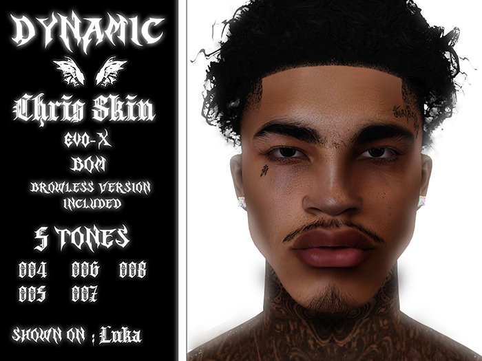 - D! - CHRIS SKIN [FATPACK]