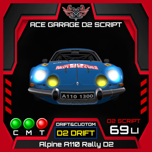 [AG.D2] Alpine A110 Rally D2