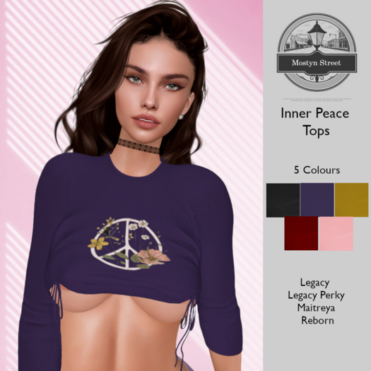 Mostyn St - Inner Peace Tops
