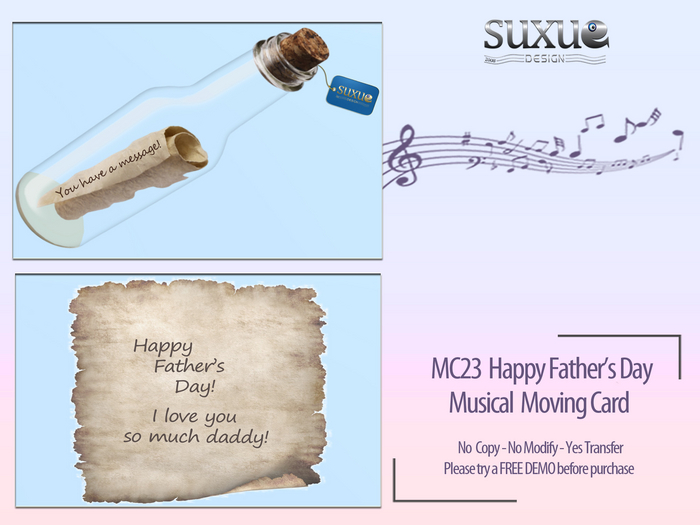 Daddy Card Decor Music