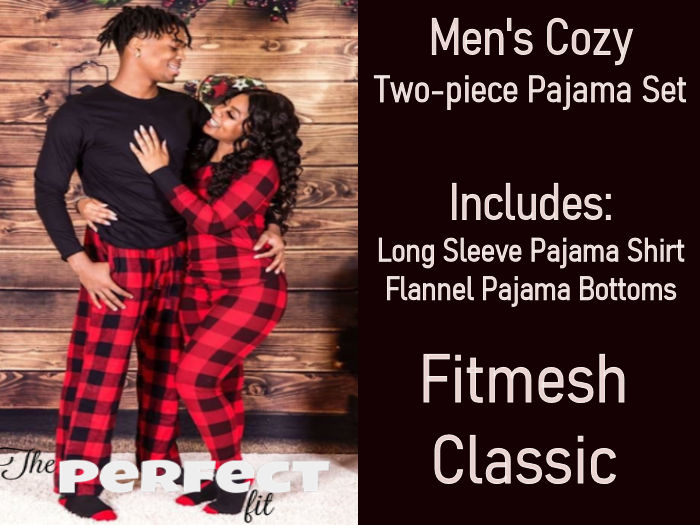 POPULAR PLAID FLANNEL PAJAMAS PJS JAMMIES SLEEPWEAR LOUNGE WEAR PYJAMAS PILLOW PARTY THEME THEMED COSTUME OUTFIT SET