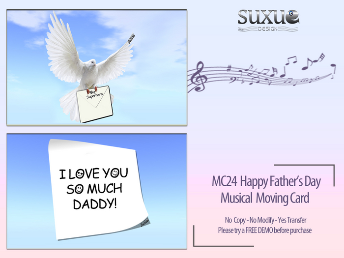 Daddy Card Decor Demo