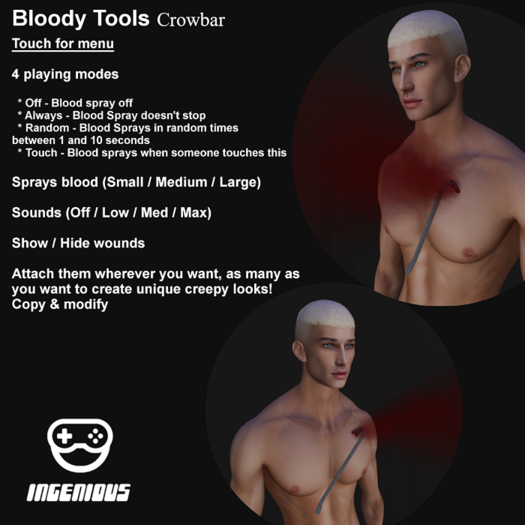 [Ingenious] Bloody Crowbar