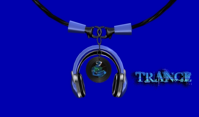 DJ/HEDFONE NECKLACE/TRANCE BOXED