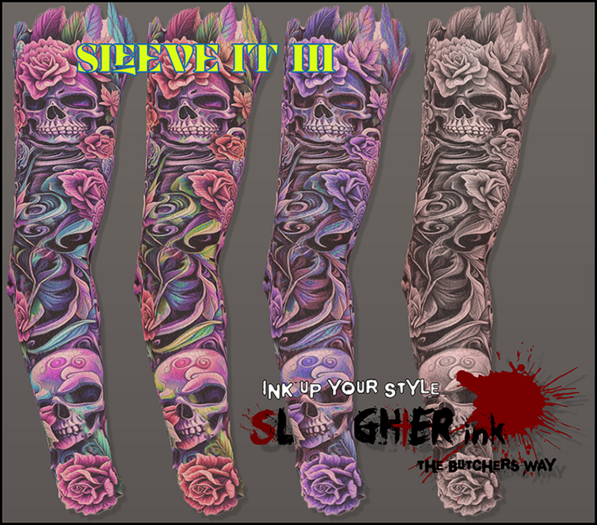 [Slaughter Ink] Ink up your Style - Sleeve it III - UNISEX BoM