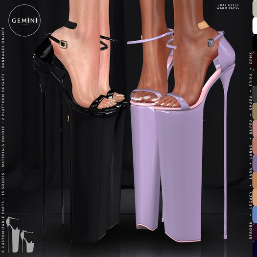 Gemini -Kay Heels- WARM PACK (Add me)