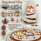 10. {Why Not?} Gingerbread Village House 1