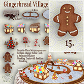 15. {Why Not?} Gingerbread Village Boys