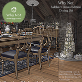 03 Why Not Balcharn Dining Chair Xmas Edition