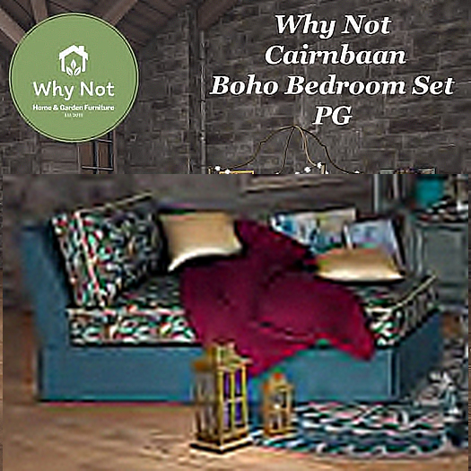 02 Why Not Cairnbaan Boho Chaise Rare