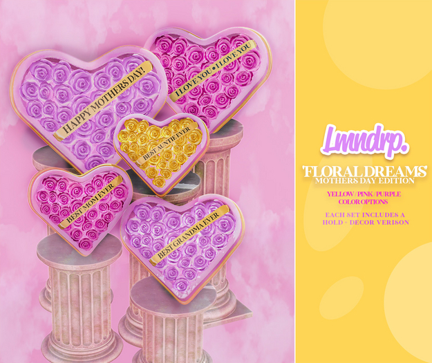 lmndrp. - FLORAL DREAMS (Mothers Day Edition) - ILY (PURPLE)