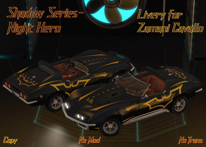 Zamani Cavallo Paint - Night Hero