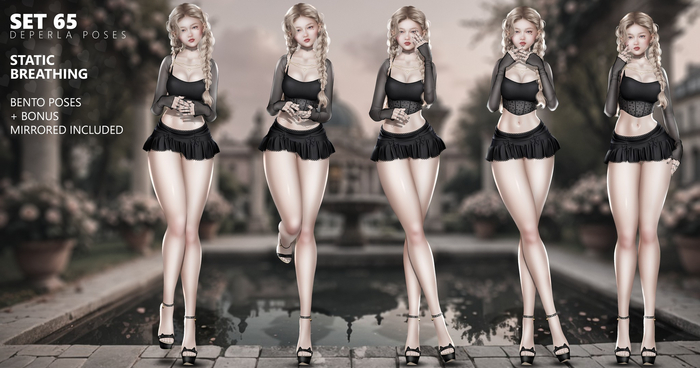 DePERLA POSES - Set 65 [Static+Breathing+Bonus]
