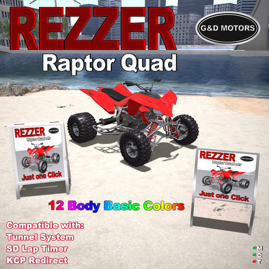 G&D MOTORS Raptor Rezzer 
